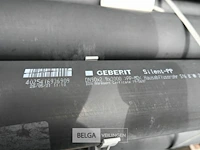 Geberit afvoerbuis zwart l 3m - dn90x2,10 - afbeelding 2 van  2