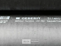 Geberit afvoerbuis zwart l 3m - dn90x2,9 - afbeelding 2 van  2