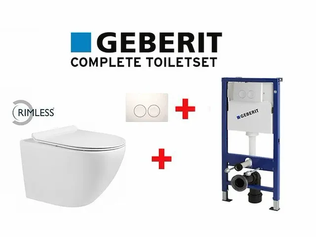 Geberit complete inrichting met toiletsets - afbeelding 1 van  9