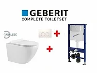 Geberit complete inrichting met toiletsets