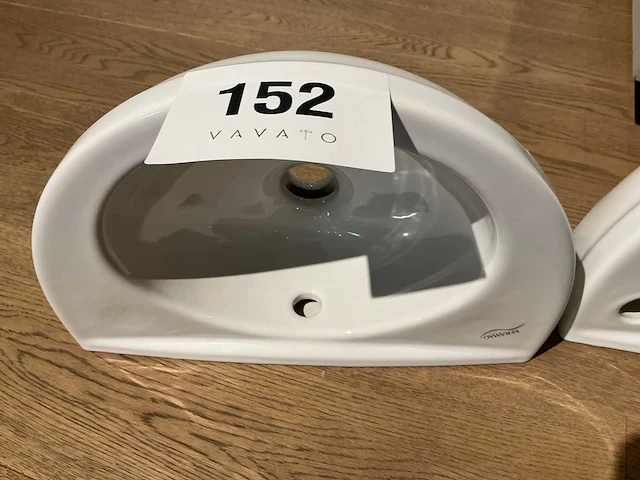 Geberit fidelio porseleinen handenwasser (2x) - afbeelding 2 van  6