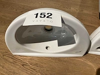 Geberit fidelio porseleinen handenwasser (2x) - afbeelding 2 van  6