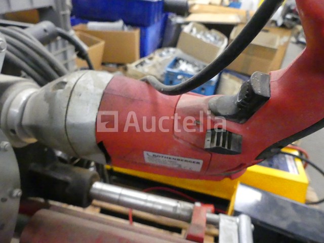 Geberit pijplasspiegel met toebehoren rothenberger p160 saniline - afbeelding 2 van  5