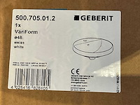 Geberit variform inbouw wastafel - afbeelding 3 van  3