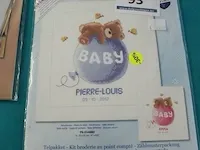 Geboorte doek 20x22cm vervaco - afbeelding 1 van  4