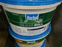 Gebruikte verfpotten - afbeelding 1 van  2