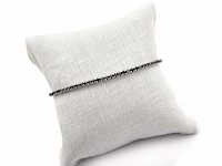 (gecertificeerd) armband met natuurlijke zwarte diamanten 5,54 g - afbeelding 2 van  6
