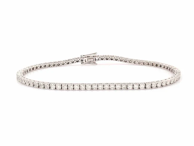 (gecertificeerd) armband met ronde sneden 5,52 g - afbeelding 1 van  6