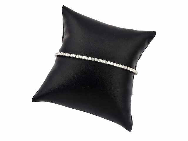 (gecertificeerd) armband met ronde sneden 5,52 g - afbeelding 2 van  6