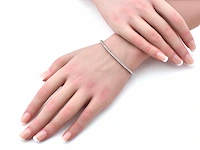 (gecertificeerd) armband met ronde sneden 5,52 g - afbeelding 3 van  6
