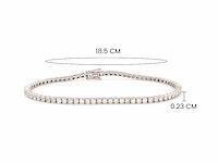 (gecertificeerd) armband met ronde sneden 5,52 g - afbeelding 4 van  6