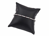 (gecertificeerd) armband met ronde sneden en natuurlijke robijn 5.59g - afbeelding 2 van  6