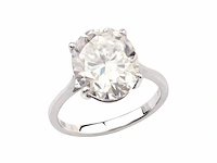 (gecertificeerd) ring met ovale slijpvorm 2.83g - afbeelding 2 van  6