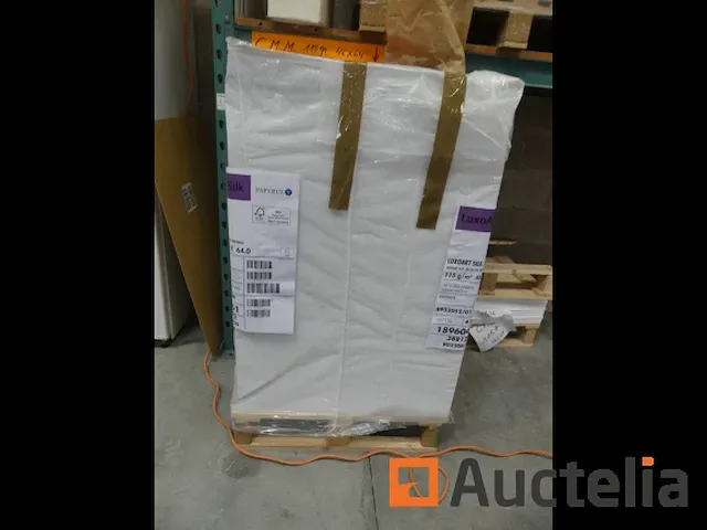 Gecoate papiermachine half mat 46x64 - afbeelding 2 van  10