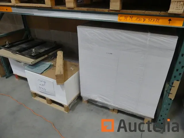 Gecoate papiermachine half mat 46x64 - afbeelding 4 van  10