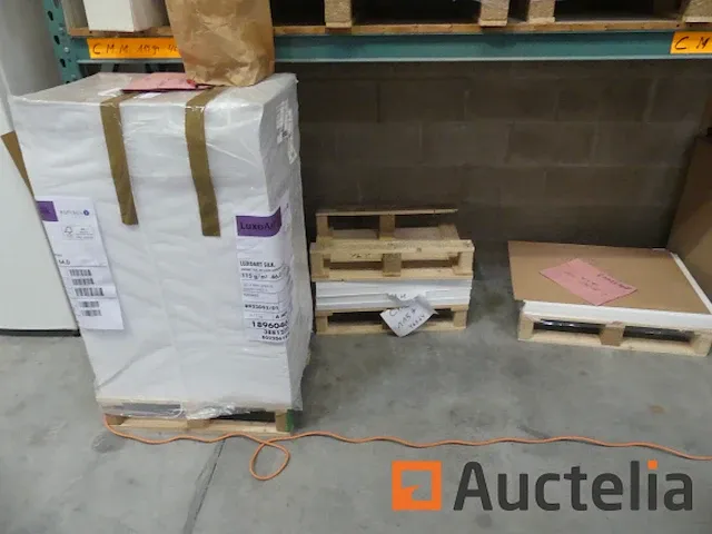 Gecoate papiermachine half mat 46x64 - afbeelding 9 van  10