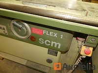 Gecombineerd houtfreesmachine pennenbank met slanghaspel scm flex 1