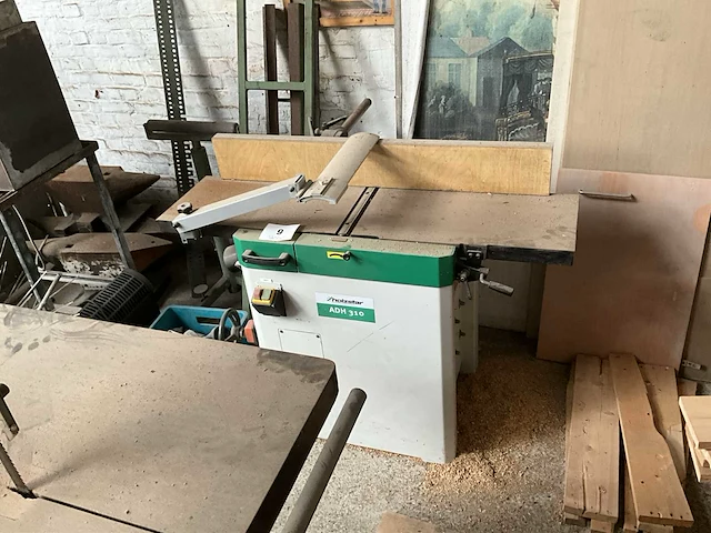 Gecombineerde vlakvandiktebank holzstar adh 310 - afbeelding 1 van  8