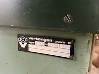 Gecombineerde vlakvandiktebank/schaafmachine vertongen c03n 2208 c-630 - afbeelding 3 van  11