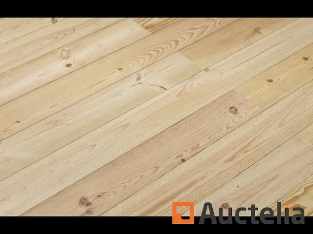Gedegradeerde zeegrenen vloer l. 2 m x b. 14 cm x21 mm: 25 m² - afbeelding 1 van  4