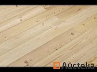 Gedegradeerde zeegrenen vloer l. 2 m x b. 14 cm x21 mm: 25 m² - afbeelding 1 van  4