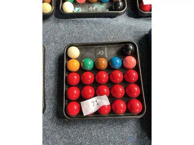 Gedemonteerde snookertafel - afbeelding 9 van  9
