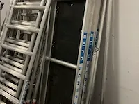 Gedemonteerde stelling euroscaffold - afbeelding 4 van  7