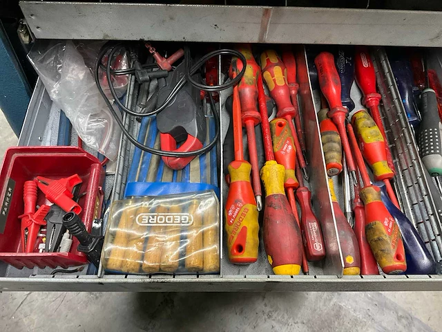 Gedore adjudant 2000 gereedschapswagen - afbeelding 4 van  8