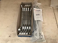 Gedore. set ring+ steeksleutels. - afbeelding 1 van  1
