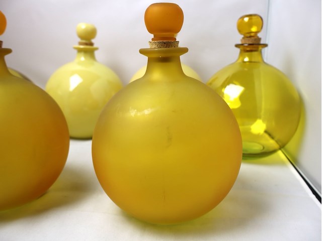 Geel glaswerk (x6) - afbeelding 3 van  3