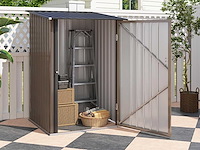 Gegalvaniseerd stalen tuinhuisje 1,6m³ - afbeelding 1 van  7