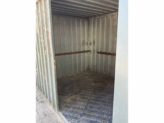 Gegalvaniseerde opslagcontainer 4 x 2,4 x 2 m - afbeelding 3 van  15