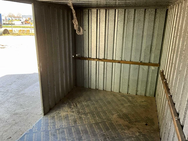 Gegalvaniseerde opslagcontainer 4 x 2,4 x 2 m - afbeelding 4 van  15