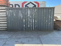 Gegalvaniseerde opslagcontainer 4 x 2,4 x 2 m - afbeelding 8 van  15