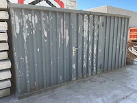 Gegalvaniseerde opslagcontainer 4 x 2,4 x 2 m - afbeelding 9 van  15