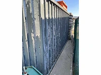 Gegalvaniseerde opslagcontainer 4 x 2,4 x 2 m - afbeelding 12 van  15