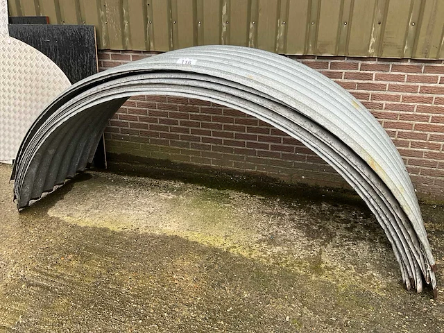 Gegalvaniseerde overkapping (10x) - afbeelding 1 van  3