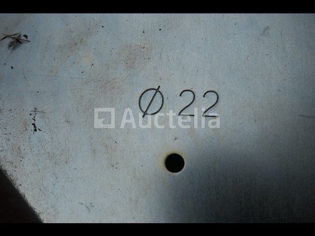 Gegalvaniseerde steigerkatrol, leuningstaanders die op plaat moeten worden geklemd - afbeelding 3 van  11