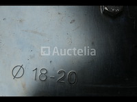 Gegalvaniseerde steigerkatrol, leuningstaanders die op plaat moeten worden geklemd - afbeelding 4 van  11