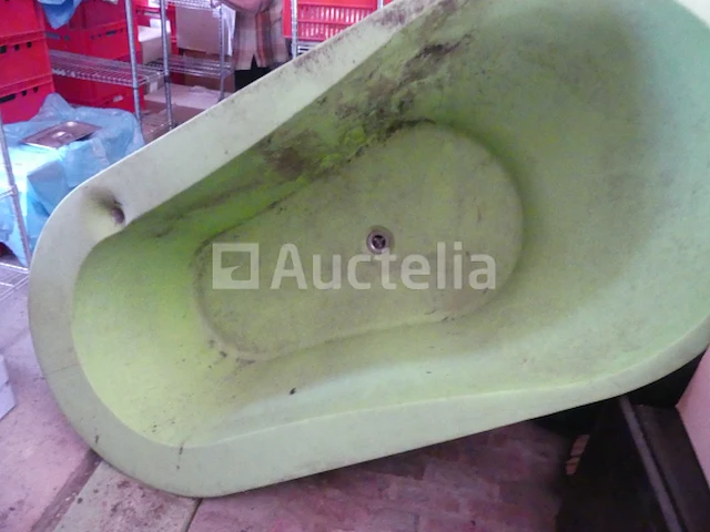Gegoten plastic design buitenbad - afbeelding 2 van  4