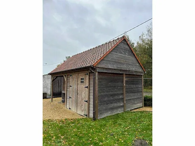 Geïmpregneerde grenen constructie (zelf te demonteren) - afbeelding 2 van  3