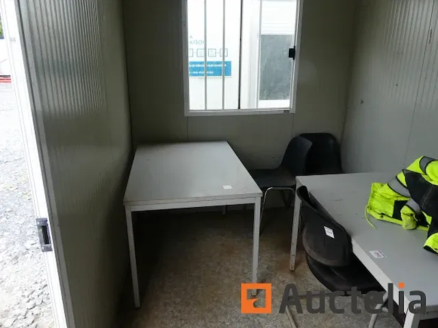 Geïsoleerde kantoor container - afbeelding 9 van  12