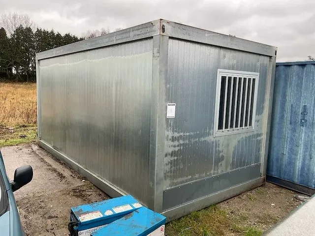 Geïsoleerde werkplaats container - afbeelding 2 van  7