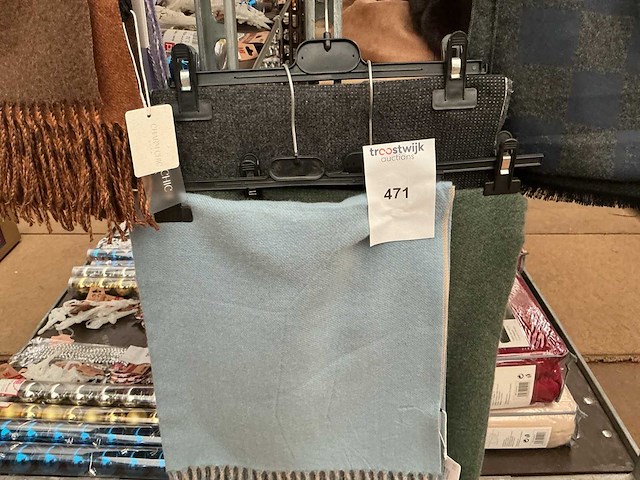 Geitenwollen sjaal. (3x) - afbeelding 1 van  1