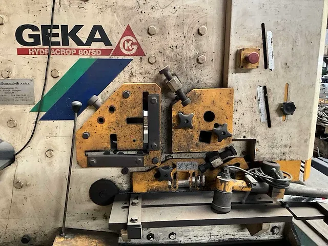 Geka-lvd hydracrop 80/sd pons- knipmachine - afbeelding 18 van  18