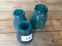 Gekleurd glas 3stuks - afbeelding 1 van  2