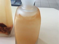 Gekleurde glas 2stuks - afbeelding 3 van  3