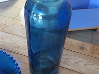 Gekleurde glas 2stuks - afbeelding 3 van  3