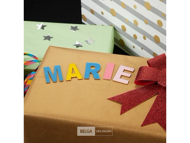Gekleurde houten letters - afbeelding 5 van  6