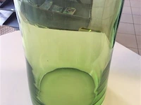 Gekleurde vaas glas - afbeelding 2 van  2
